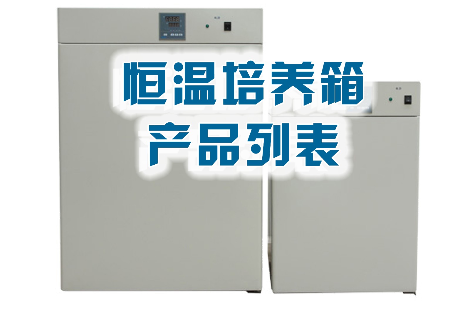  电热恒温培养箱综述